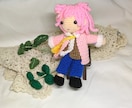オーダーメイドデザイン着せ替え編みぐるみ製作します 制服からドレスまで！幅広くお受けします。 イメージ7
