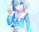 商用可！可愛い女の子イラスト描きます ミニキャラ・全身・1枚絵描きます！ イメージ4
