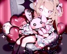 企業実績有！お好きなイラストお描きします Vtuber立ち絵、一枚絵、歌ってみたイラスト、など✧*。 イメージ1