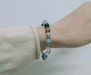 細めタイプです☆天然石ブレスレットをお届けします ～手首でキラキラ揺れる、あなただけのグラデーションカラー～ イメージ8