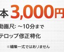 動画テロップの誤字脱字・改行を丁寧に整えます 動画のテロップを“読みやすく整える”専門サービス イメージ4