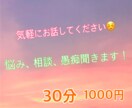誰かに聞いて欲しいけど…を聞きます 気持ちが少しでも軽くなればいいなと思います！ イメージ1