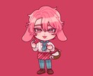 かわいいもかっこいいも！ミニキャラ描きます キャラの雰囲気を大切にポップなミニキャライラストを制作します イメージ4