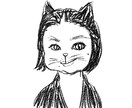 猫化・犬化シンプルアイコン描きます 猫、犬化の似顔絵アイコンお描きします！他動物も相談可！ イメージ6