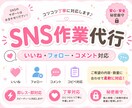 SNSのいいね・コメント・簡単作業代行します 面倒なSNS作業をまとめて代行します イメージ1