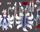 イラスト！パーツ分け！幅広く対応いたします デビューしたいあなたに完璧なデザインを提供します！ イメージ3
