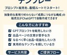 ChatGPTプロンプトを設計・提供｜します 仕事にピッタリ「専用プロンプト」ChatGPTを実用レベル イメージ1