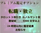転職・独立に悩む方へ◆動く時期を占います ❣️タロット鑑定・1000文字・24時間以内にお届け❣️ イメージ4