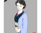 上品な女性のイラスト描きます アイコン、プレゼント、挿絵に。知性や美しさを宿しませんか？ イメージ2