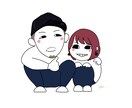 似顔絵アイコン“しゃがみにんげん”つくります 親しみやすく、愛されやすく、あなたをデフォルメしちゃいます！ イメージ6
