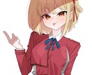 キャラのイラストのを制作致します 可愛い感じの絵柄でイラストを制作致します イメージ2