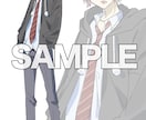 SNSアイコン/1枚絵/立ち絵制作します グッズ、SNSアイコン、サムネイルなどに是非 イメージ4