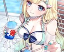 一枚絵制作させていただきます グッズやSNS等でご利用いただける一枚絵を制作いたします！ イメージ5