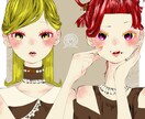 歌ってみた動画サムネやアイコンイラスト提供します ご希望に寄り添い理想を形に！多彩な表現でお応えします！ イメージ4