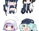 かわいいミニキャラお描きします 大量購入可！下書きを見てからの購入も可能です。 イメージ4