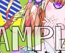 かわいいミニキャラ&一枚絵お描きします アイコン、ヘッダー、サムネイルなどに用途は様々！! イメージ5