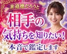 相手の気持ち・恋愛・復縁・心理・本音で鑑定します 男性心理・女性心理・今後の具体的な行動プランをお伝えします イメージ1