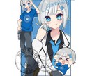 詰め込みお描きします キャラクター3種類お描きします！ イメージ2