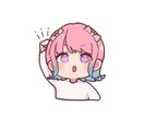 ゆるゆる可愛いアイコン描きます SNSのアイコンを可愛くして雰囲気を柔らかくします✩.*˚ イメージ2