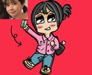 写真→ゆるかわSNSアイコン化します 先着10名 半額★商用OK&最短3日 イメージ6