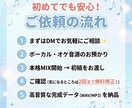 無料ハモリ作成付き！歌ってみたを本格MIXします 丁寧なピッチ補正とMIXで、オケに馴染む聴きやすい歌声へ イメージ3