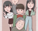 ２名様〜亡くなった方との「今」を似顔絵でお描きます 大切な方に「おかえり」と明るく声をかけられる心温まる似顔絵 イメージ5