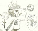 メッセージ性強めのイラスト描きます インパクトやイメージの強い絵を多数受賞している学生が制作 イメージ3