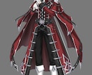 ゲーム＆TRPG用キャラクター描きます キャラクターデザイン料も込み！修正回数制限なし！ イメージ3