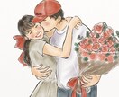 ウェルカムボード 似顔絵 イラスト描きます 結婚式の後も飾りたくなる一枚を作ります。 イメージ2