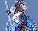 獣人/ケモノ特化　イラスト製作お請けいたします キャラクターのアイコン、立ち絵制作お受けします。 イメージ5
