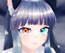 SNSアイコン用イラストの制作をします 人外の女の子描きます！水彩タッチの柔らかい塗りです イメージ1