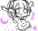 ディフォルメイラスト（SDキャラ）とか描きます 配信者さんとかそういう方のキャラつくります イメージ2