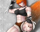 イラスト制作承ります 「カッコイイ」から「謎の面白イラスト」まで幅広く描きます イメージ2