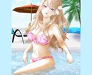 目を引くイラスト、歌みた、サムネを作成します 可愛いものから、妖艶なものまで幅広くご要望にお答えします！ イメージ4