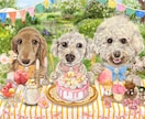 現役デザイナーがペットのイラスト描きます おしゃれでグッズ作成にも使えるイラストを描きます イメージ6