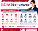 あなたに代わって電話対応を代行します 言いづらい・面倒な電話を誠実に代行します！ イメージ6