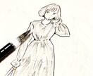 商用実績アリ！シンプルでおしゃれなイラスト描きます ポップで透明感のある女性のイラストならおまかせ！ イメージ9