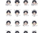 格安ゆるかわLINEスタンプor絵文字お描きます 自分だけのLINEスタンプor絵文字作ってみませんか？？ イメージ2