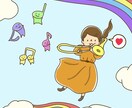 ゆるかわなタッチでこんなイラストほしいを叶えます 人や動物、食べ物や静物などを一枚絵で描きます！ イメージ8