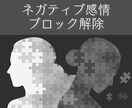 ネガティブ感情のブロックを解除し波動調整を致します あなたの心の闇に光を届け感情ごと癒してエネルギーを解放します イメージ1