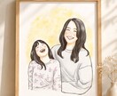 yukitamago＿様専用出品描きます プレゼント用の似顔絵オーダーです。 イメージ1