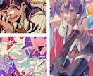 雰囲気のある少年少女のイラストを承っています 透明感のあるイラスト、ポップで可愛いイラストなどが得意です。 イメージ5