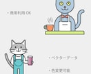 ドリンクタイム猫のアイコン8点を販売します 仕事にも使える、ドリンク×猫の8アイコン イメージ3