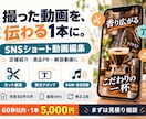 SNS向けの見やすいショート動画を編集します 撮影した素材を、字幕と音で伝わる1本に イメージ1