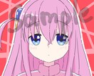 最短即日＊可愛いアニメ塗りSNS用アイコン描きます 4名様限定半額の1500円で描きます！ イメージ2