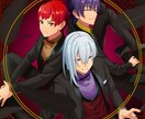 ゲームやグッズ、動画等で使用できるイラスト描きます 『カッコいい』『かわいい』をパキッとした見やすいイラストに！ イメージ3