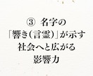お名前と名字から魂が輝く使命の鑑定書を作ります 【先着5名1500円】吉凶なしで名前の本質と使命を紐解く イメージ4