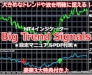 大きめなトレンドの転換点を捉えるツールを販売します FX攻略の一助に⭕相場のN字波動や大きなうねりの初動を検知！ イメージ1