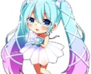 何でも使えるデフォルメキャラクターイラスト描きます SNS、配信、立ち絵、印刷、何でも使ってもらってOKです! イメージ2