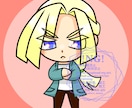 パキッとしたアニメ塗りのサムネイラスト描きます 創作キャラを描きたいけど自分ではちょっと…と思ったら！ イメージ2
